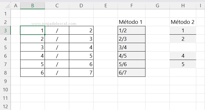 Cómo Insertar una Fracción en Excel