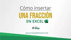 Cómo-insertar-una-fracción-en-Excel