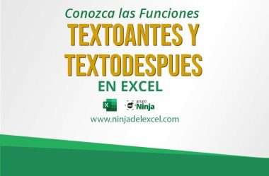 Conozca las Funciones TEXTOANTES y TEXTODESPUES en Excel