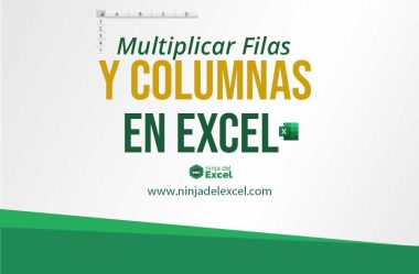 Multiplicar Filas y Columnas en Excel