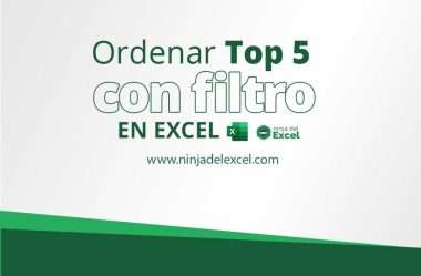 Ordenar Top 5 con Filtro en Excel
