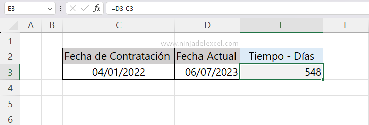 Aprenda Cómo Calcular el Tiempo de Contratación en Excel
