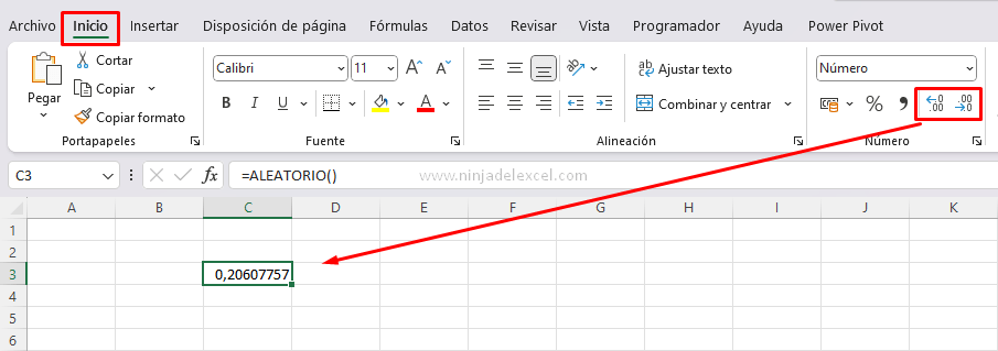 Aprende Función ALEATARIO y ALEATARIO.ENTRE en Excel