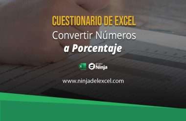 Cuestionario de Excel: Convertir Números a Porcentaje