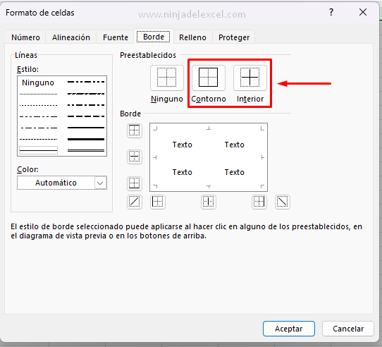 Sepa Cambiar el Color de las Líneas de Cuadrícula en Excel