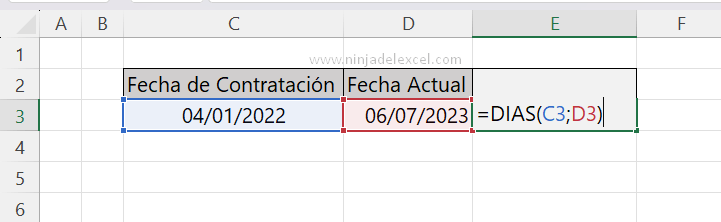 Sepa Cómo Calcular el Tiempo de Contratación en Excel